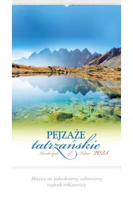 Lucrum Kalendarz 2025 Reklamowy Pejza�e tatrza�skie