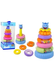 Piramidka edukacyjna LeanToys