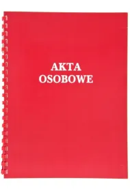 Warta Teczka do akt osobowych A4 binda zewn�trzna