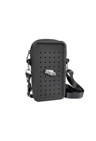 MFP Torebka crossbody silikon czarna + przypinka