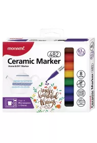 Monami Markery do ceramiki 8 szt.
