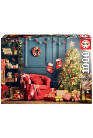 Puzzle 1000 el. �wi�teczny k�cik Educa