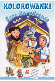 Kol�dy. Bo�e Narodzenie. Kolorowanki