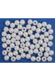 Fandy Koraliki bia�e 5mm, 40g