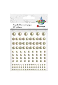 Titanum Kryszta�ki samoprzylepne Per�y