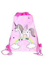 LeanToys Worek na buty Jednoro�ec T�cza r�owy