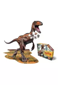 Puzzle konturowe 100 el. I am - Raptor Madd Capp