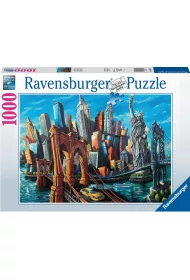 Puzzle 1000 el. Welcome to New York Ravensburger