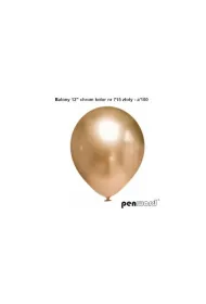 Polsirhurt Balony chrom z�ote 30.5cm