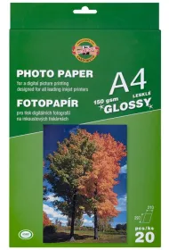 Koh-I-Noor Papier foto A4/20 150 g Gloss