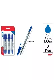 Mp Main Paper D�ugopis MP 1.0mm blister niebieski 7 sztuk