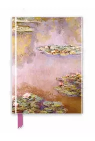 Flame Tree Notatnik A5 linia TW Lilie wodne Claude Mone