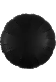 Amscan Balon foliowy Lustre Black okr�g�y 43cm