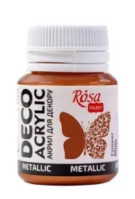 Rosa Farba akrylowa metaliczna copper 55 20ml