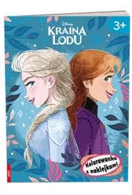 Disney Kraina Lodu. Kolorowanka z naklejkami
