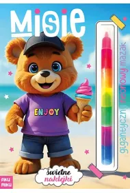 Misie. Gigantyczny neonowy mazak. Marker modu�owy