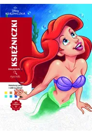 Ksi�niczki Disney. Zagadkowe rysunki. Kolorowanka antystresowa. Art therapy