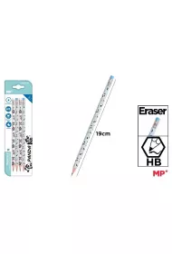 Mp Main Paper O��wek z gumk� HB Panda 4 szt.