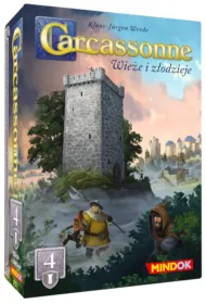 Carcassonne 4 Wie�e i Z�odzieje. Edycja 3 Bard Centrum Gier