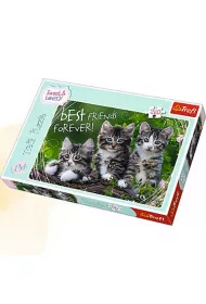 Puzzle 260 el. Sweet & Lovely. Kocia przyja�� Trefl