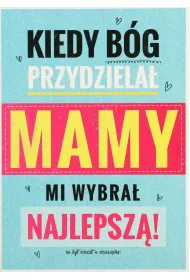 Karnet okazjonalny B6 z kopert� Dzie� Mamy PAN DRAGON KB6-1484