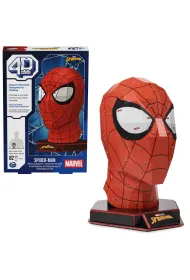 Puzzle 82 el. 4D Maska Spiderman`a Spin Master