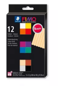 Fimo Professional 12x25g Basic Colour Staedtler