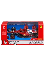 Ferrari Formula Without Helmet & Plastic Stand Bburago