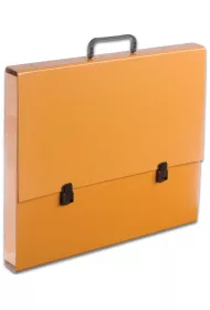 Penmate Teczka z r�czk� A3 pomara�czowy 5 cm