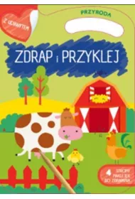 Przyroda. Zdrap i przyklej
