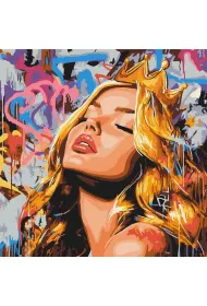 Ideyka Malowanie po numerach - �pi�ca Kr�lewna 40x40cm