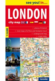 see you! In? Plan miasta Londyn 1:16 000