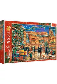 Puzzle 1000 el. �wi�teczny rynek Trefl
