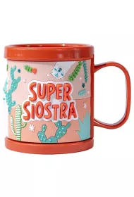 Be-Happy Gifts Kubek dla dziecka 3D Super Siostra
