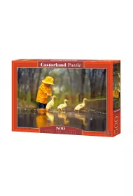 Puzzle 500 el. Rainy Day Friends Castorland