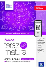 Nowa Teraz matura. J�zyk polski. Zbi�r zada� maturalnych. Matura pisemna. Poziom podstawowy i rozszerzony. Do matury 2026