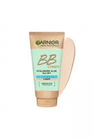 Garnier Hyaluronic Aloe All-In-1 BB Cream nawilajcy krem BB dla skry tustej i mieszanej Jasny 50 ml