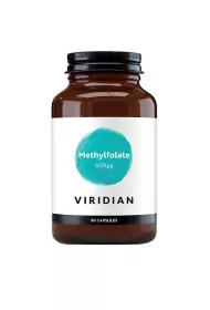 Viridian Metylofolian (kwas foliowy) 400 µg - suplement diety 90 kaps.