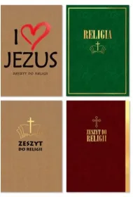 ZESZYT DO RELIGII Z PODDRUKIEM LUX T�OCZONY A5/60 KRATKA(10SZT)
