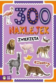 300 naklejek. Zwierzta