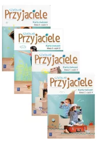 Szkolni przyjaciele. Edukacja wczesnoszkolna. Karty �wicze�. Cz�� 1-4. Klasa 1