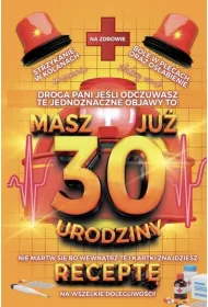Yeku Karnet Urodzinowy z recept� 30
