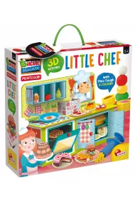 Montessori. Little Chef 3D + plastelina Lisciani