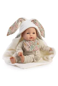 Lalka hiszpa�ska Bimba p�acz�ca z kocykiem 37cm Antonio Juan