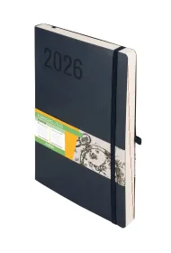 Antra Kalendarz 2026 Impresja B5 DNS granatowy