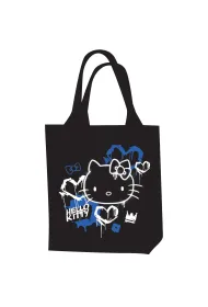 Patio Torba na rami� Hello Kitty Woven black neon