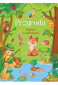 Przyroda. Zabawa z naklejkami