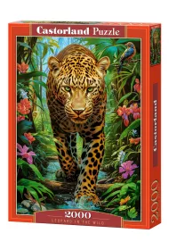Puzzle 2000 el. Leopard in the Wild Castorland
