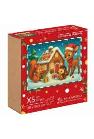 Puzzle drewniane 90 el. �wi�teczni przyjaciele Alexander