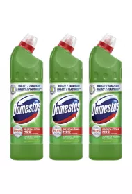 Domestos P�yn do WC Pine Fresh Zestaw 3 x 750 ml